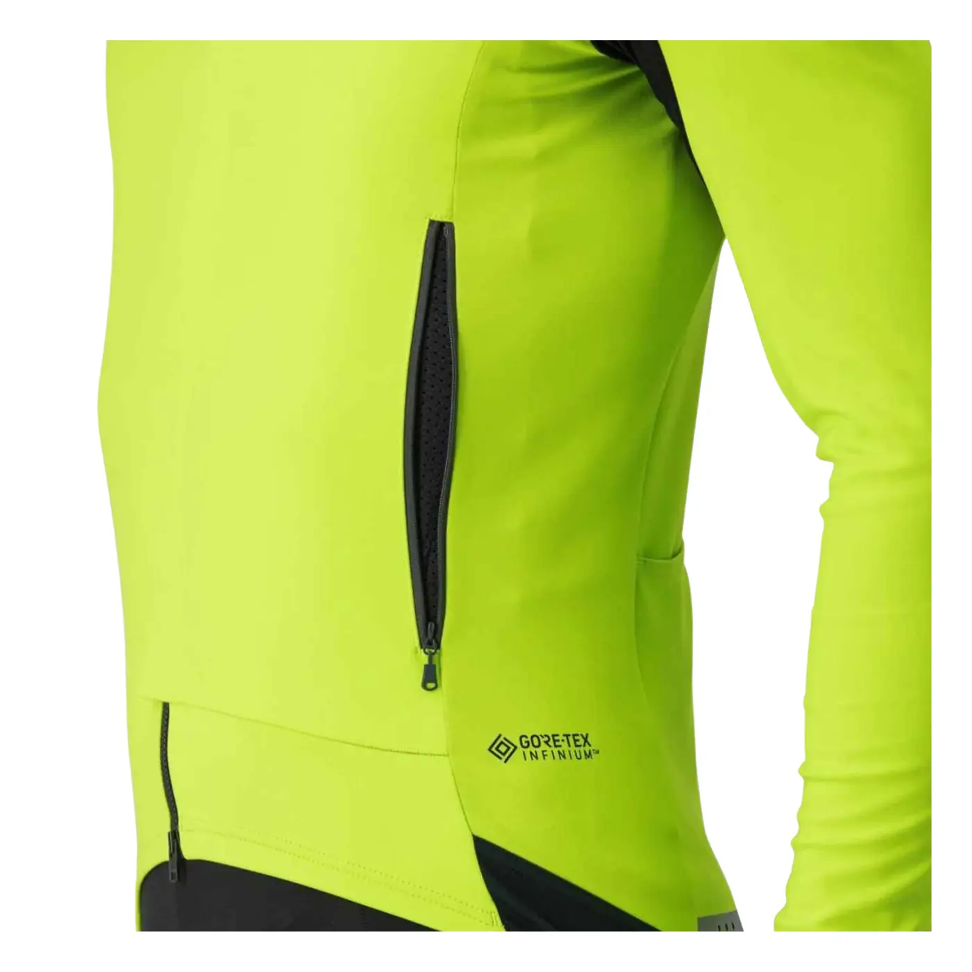 Castelli Perfetto RoS Convertible Cycling Jacket - Electric Lime - Image 3
