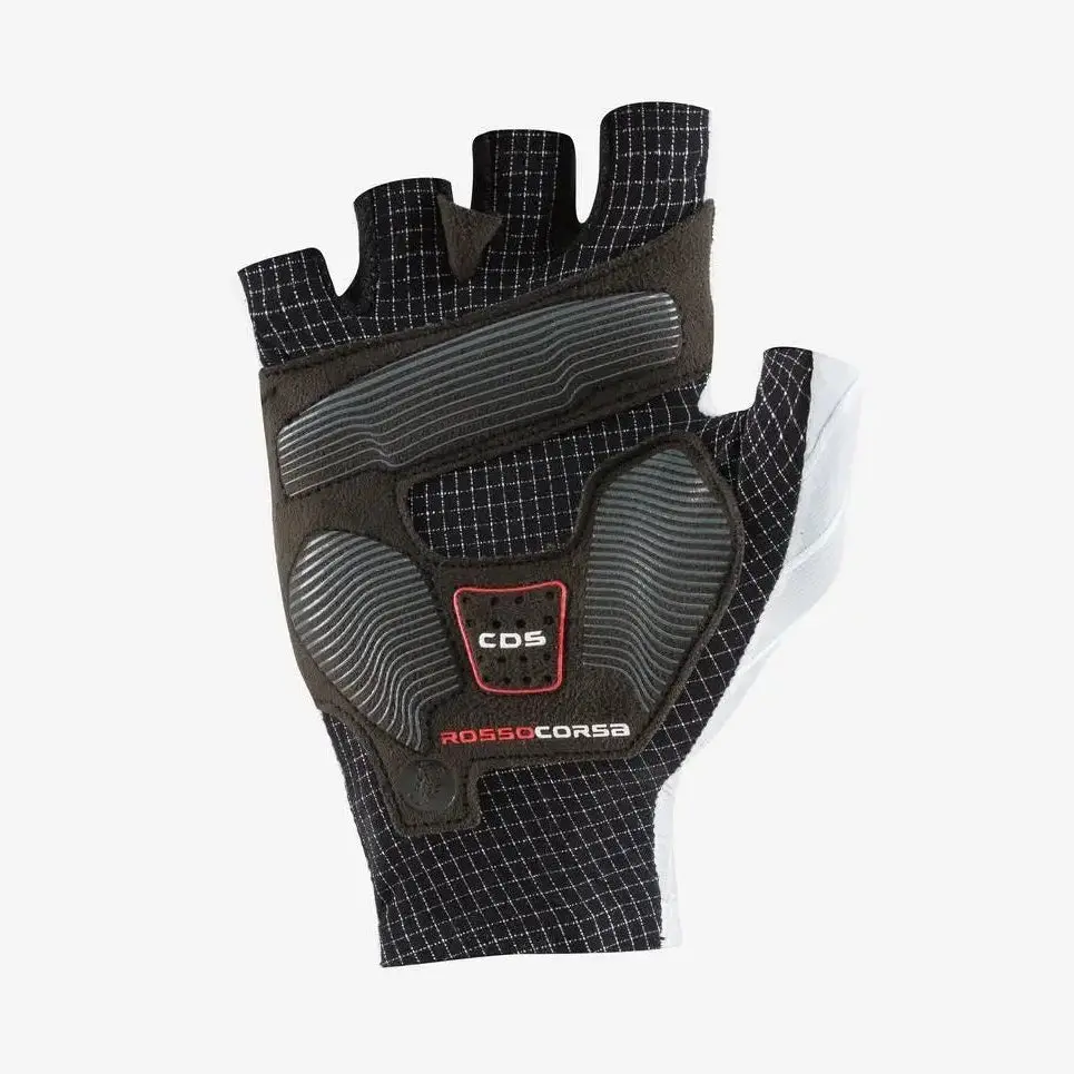 Castelli Rosso Corsa Pro Glove - Silver Gray - Image 2