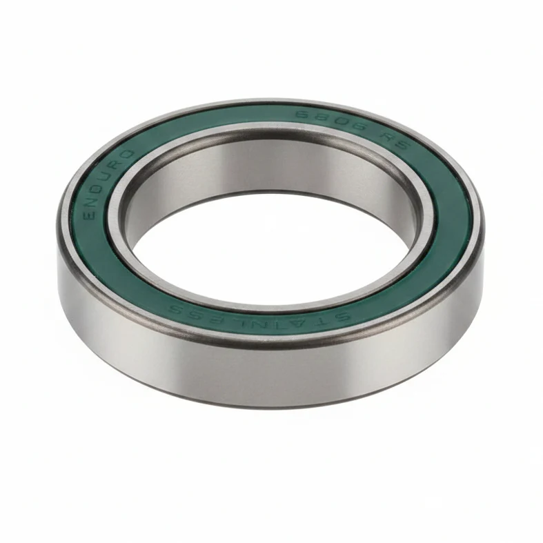 Enduro 6806 Sealed Cartridge Bearing Stainless Races - BB30 | 30x42x7mm