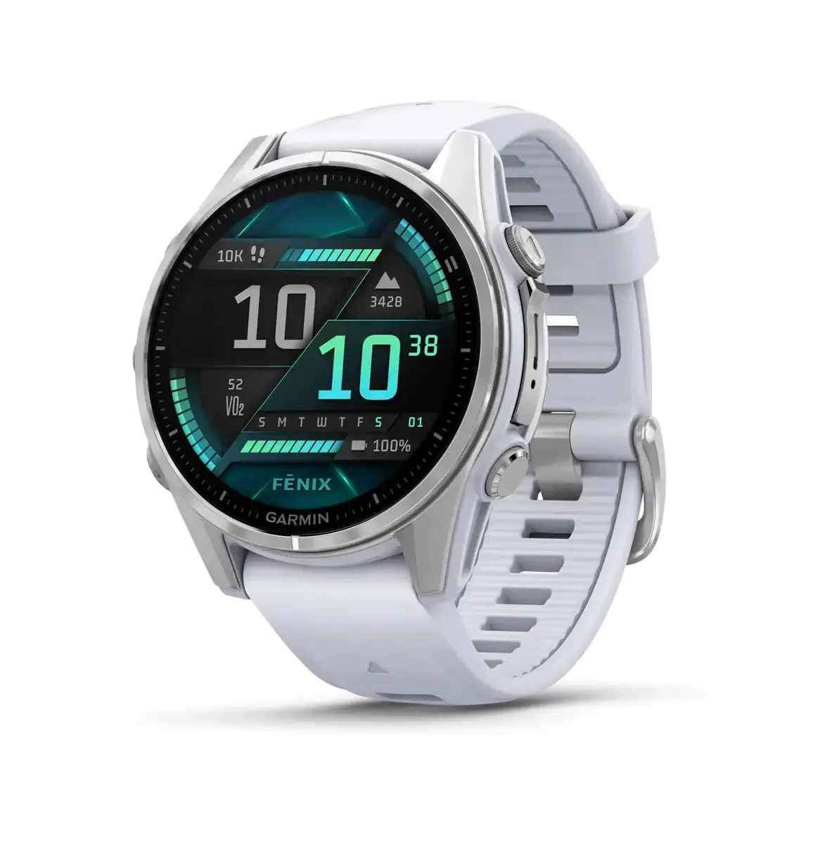Garmin fenix 8 - 43 mm | AMOLED | Whitestone