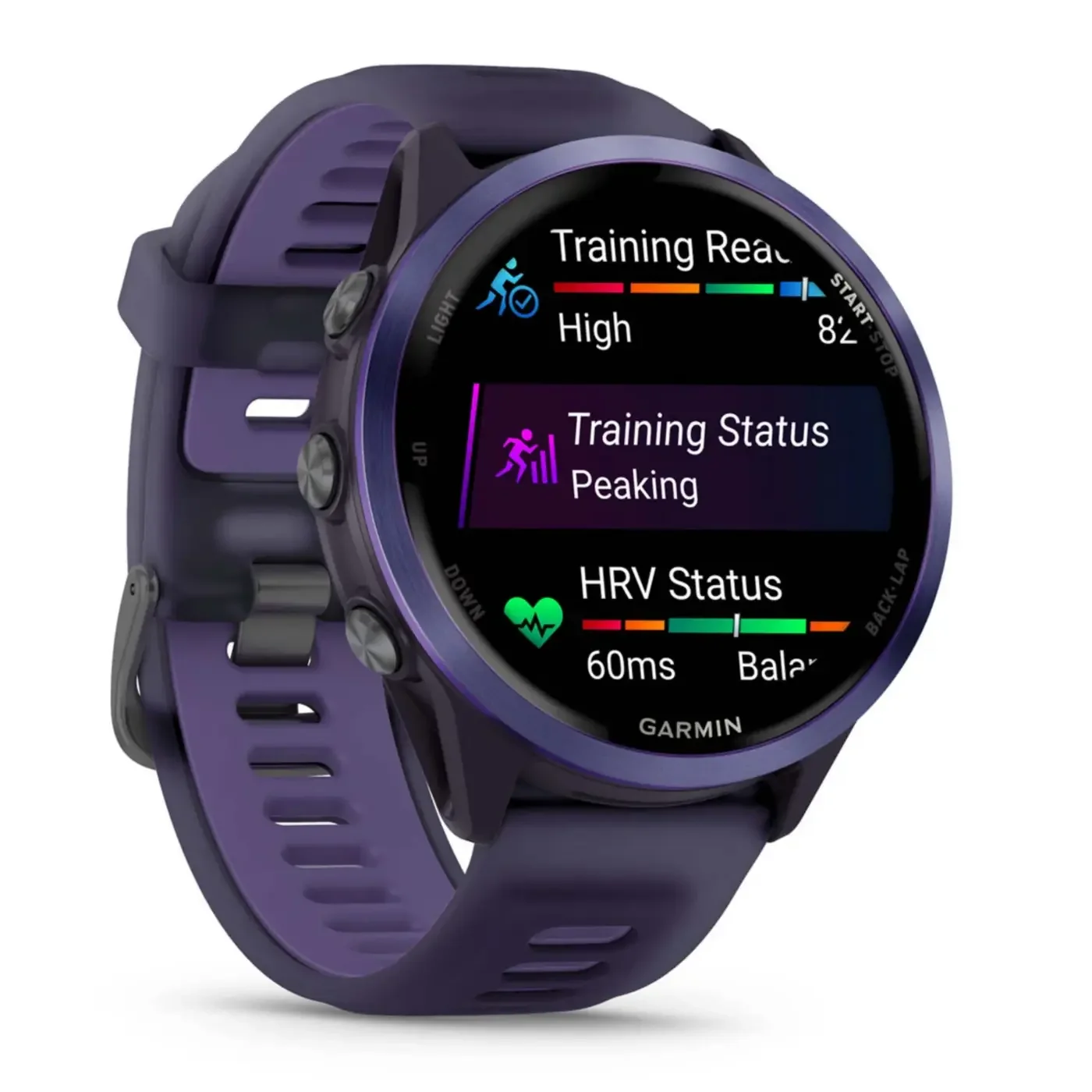 Garmin Forerunner 570 - 47mm | Translucent Imperial Purple/Indigo - Image 4