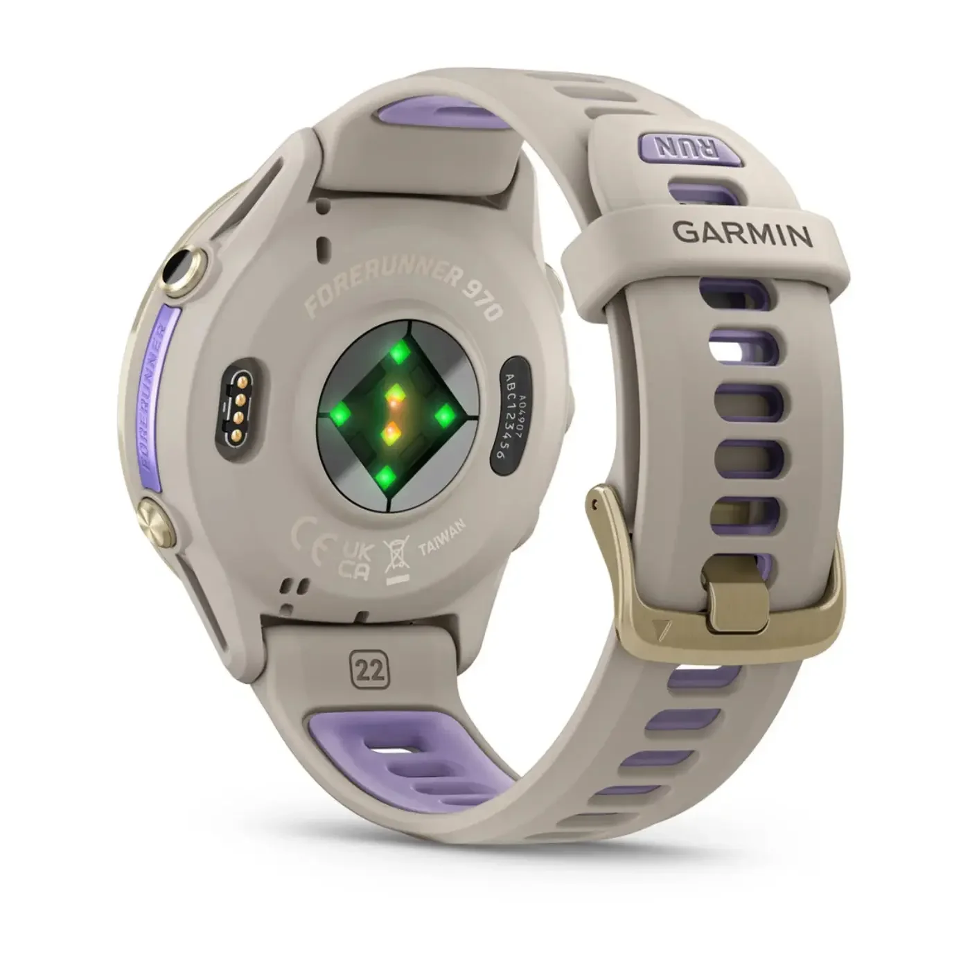 Garmin Forerunner 970 - Soft Gold Titanium - Image 4