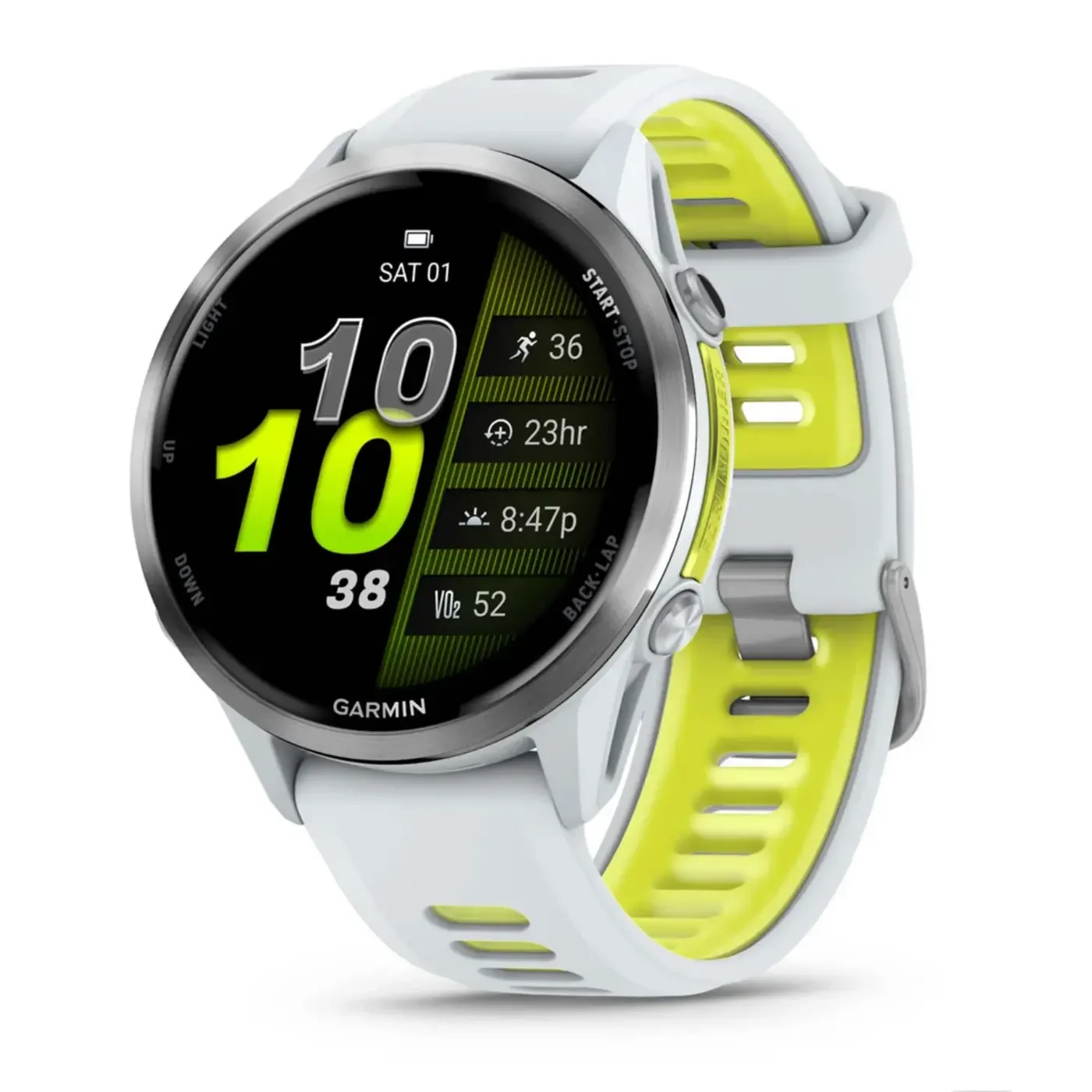 Garmin Forerunner 970 - Titanium with Whitestone