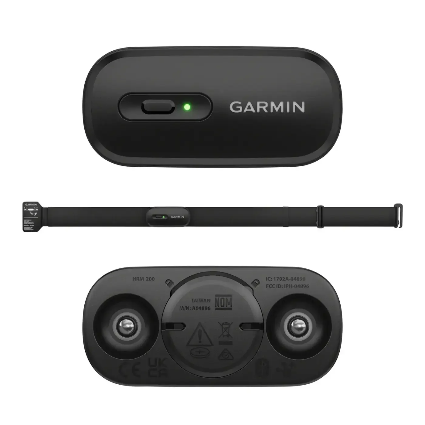 Garmin HRM 200 Heart Rate Monitor - M-XL - Image 2