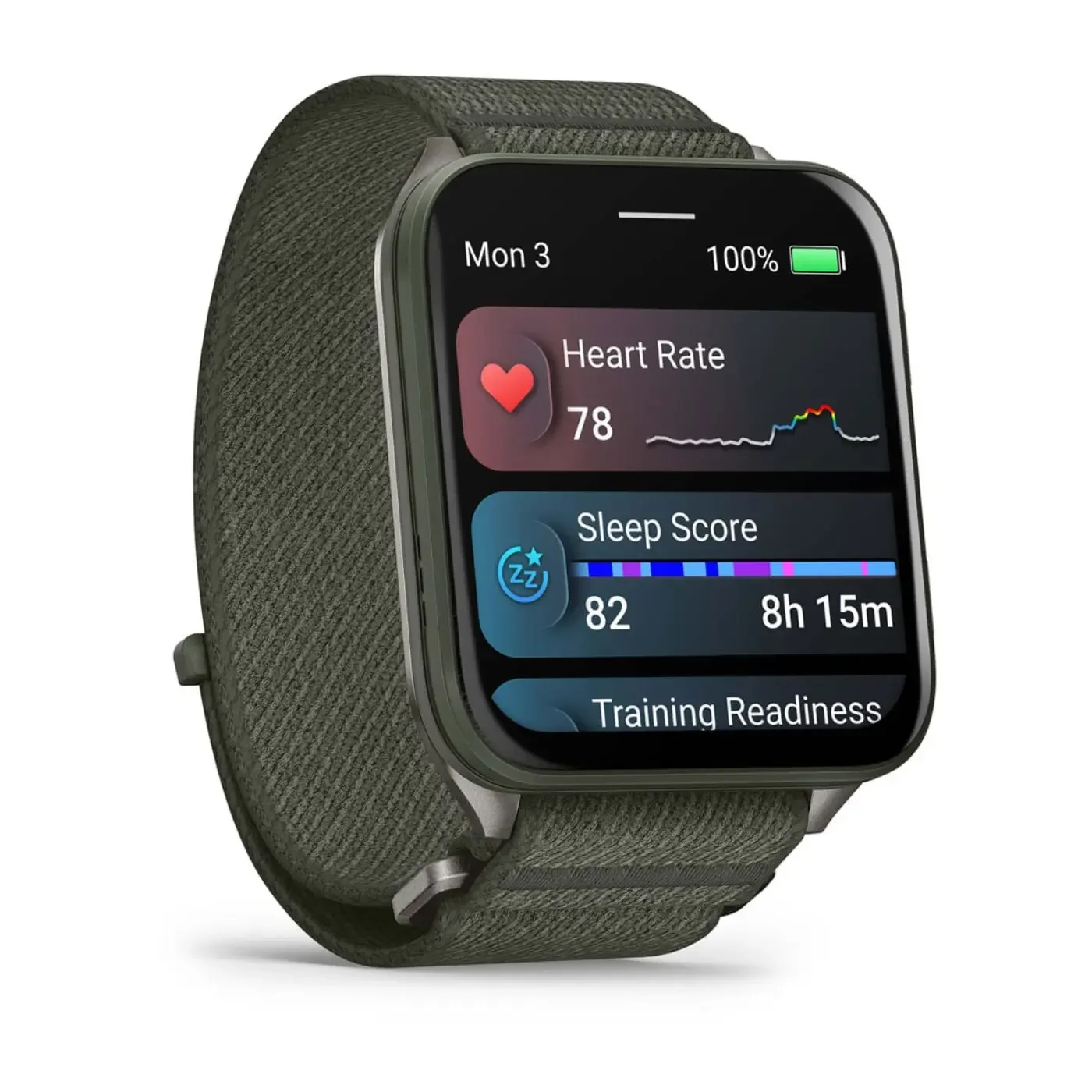 Garmin Venu X1 - Moss with Titanium - Image 2