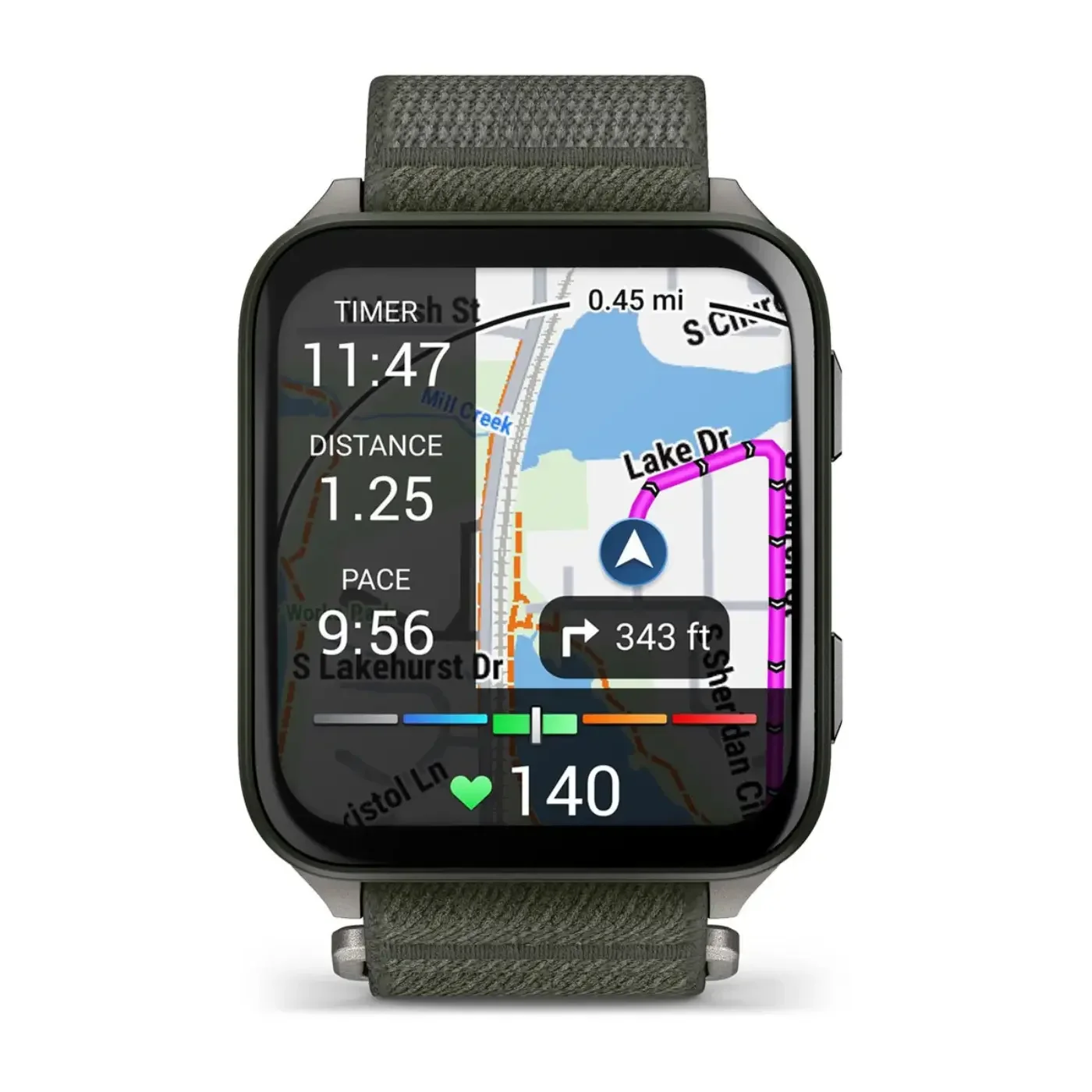 Garmin Venu X1 - Moss with Titanium - Image 4