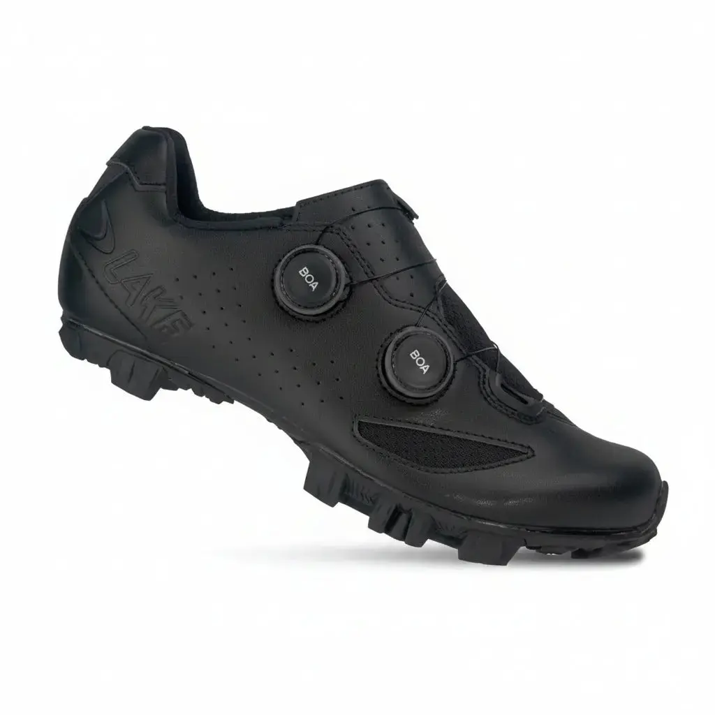 Lake Cycling MX190 - Wide | Black/Black