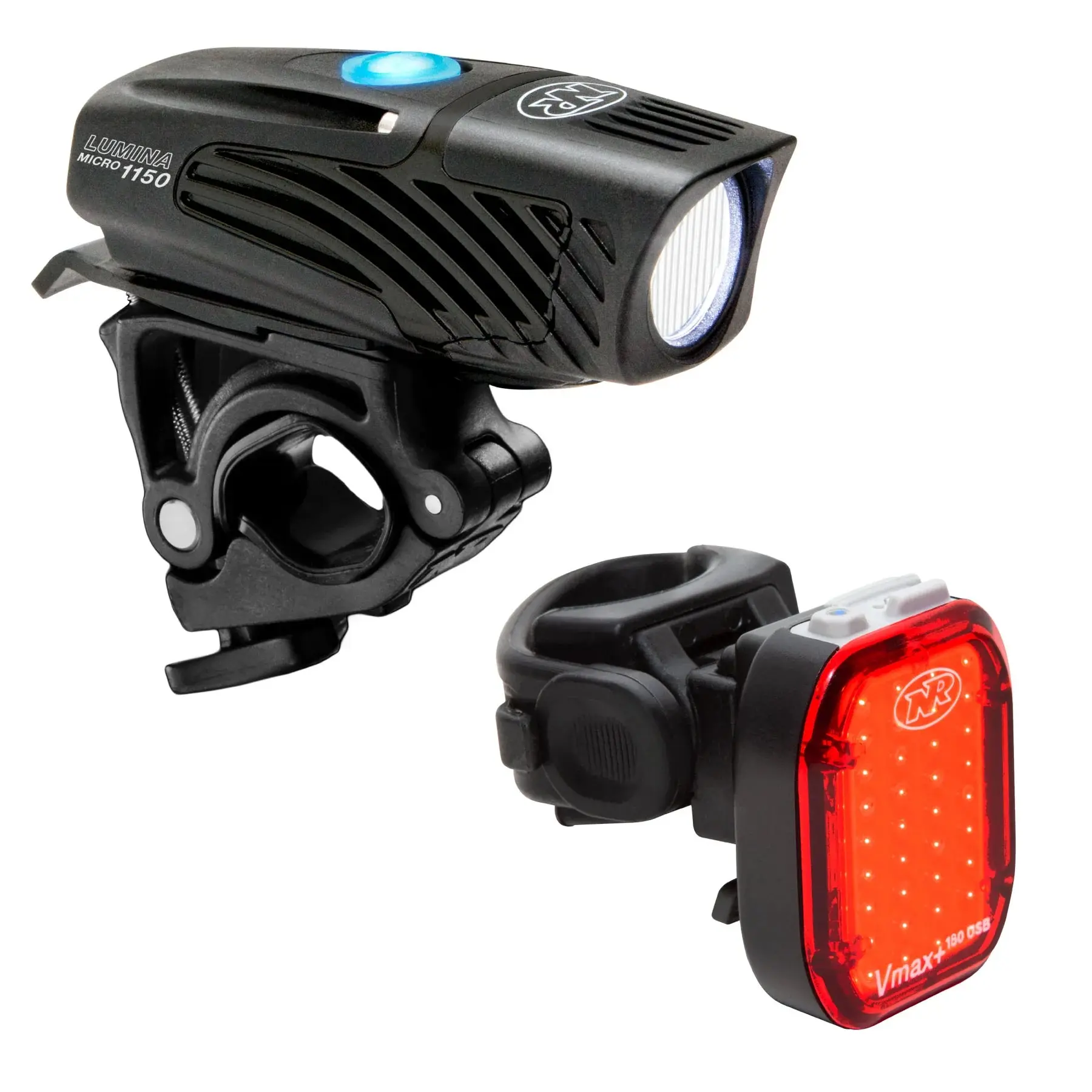NiteRider Lumina Micro 1150 and Vmax+ 180 Combo - Front & Rear Light Set