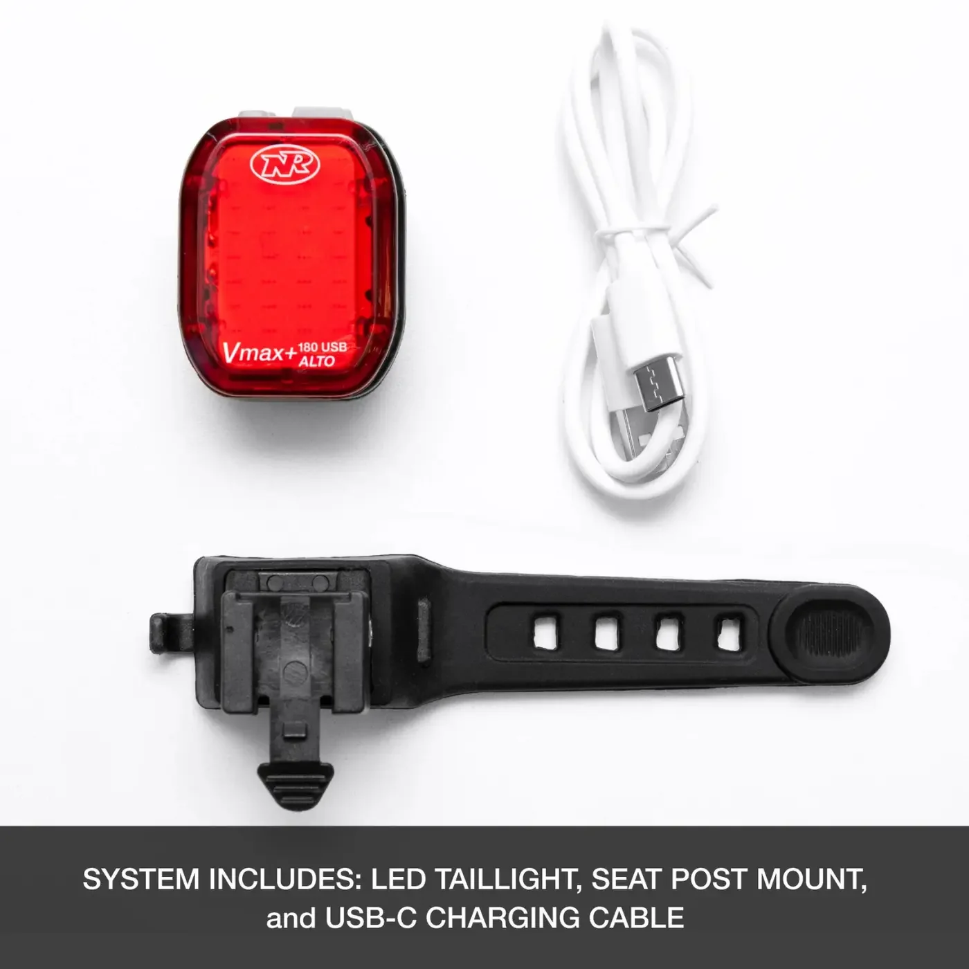 NiteRider Vmax+180 Alto Taillight - w/ Brake Sensing Technology - Image 4