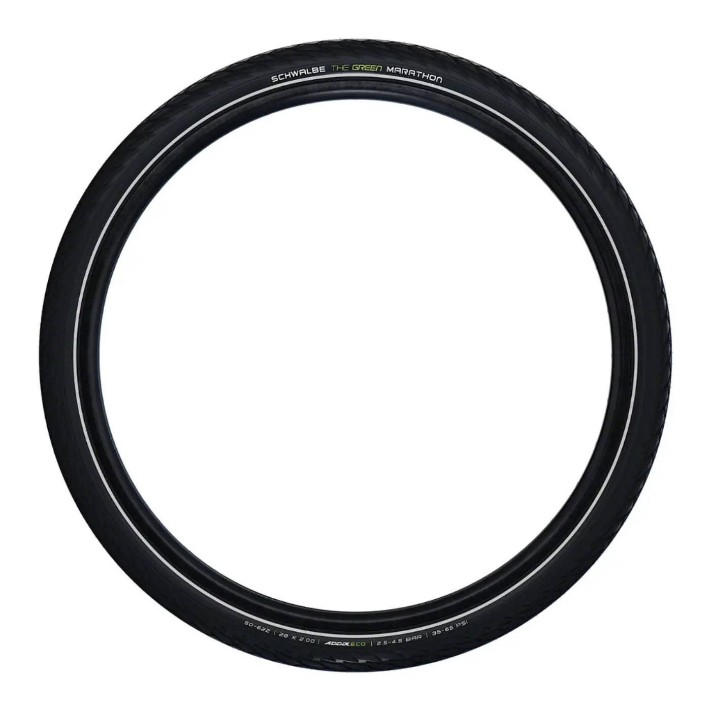 Schwalbe Green Marathon Tire - 24 x 1.75 - Image 2