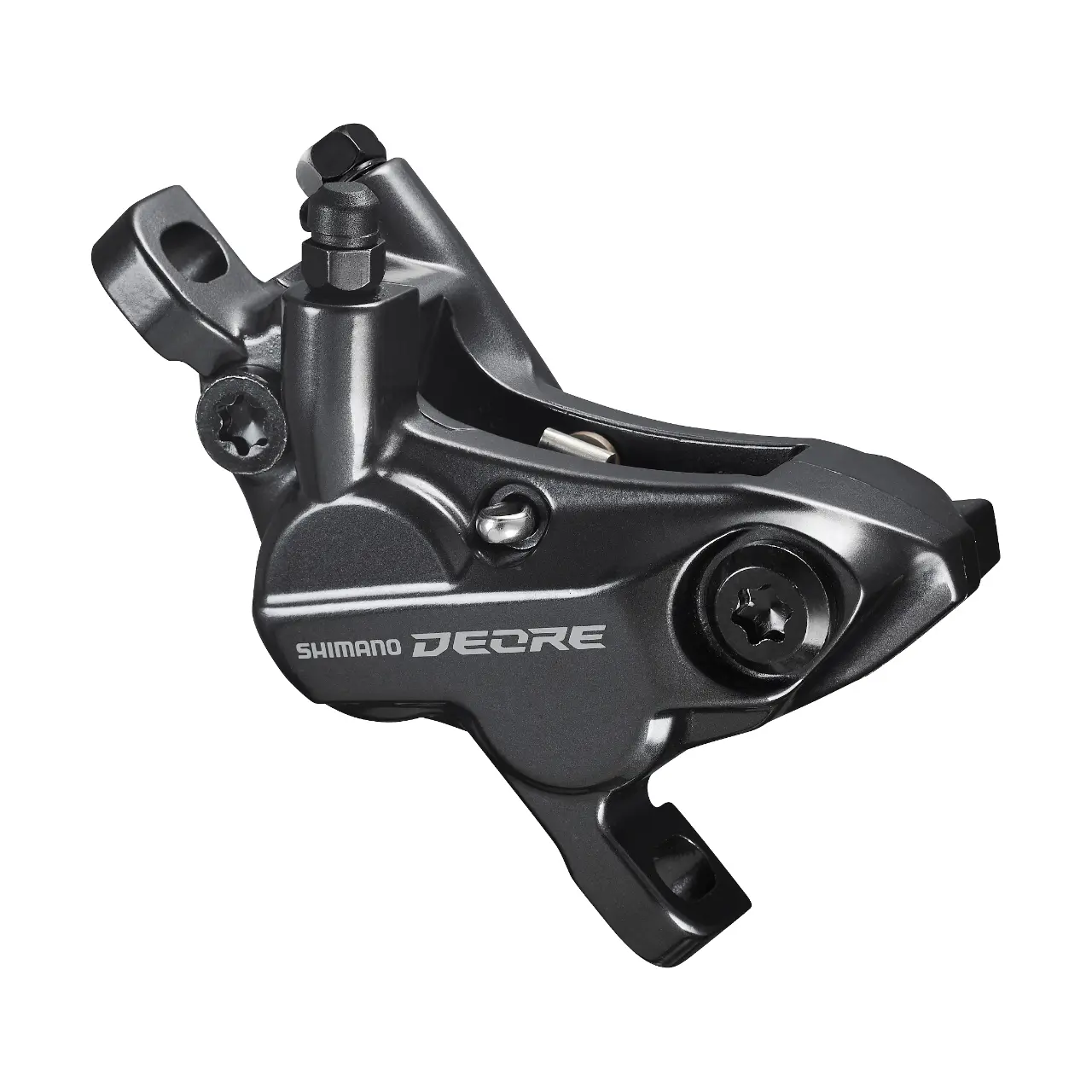 Shimano DEORE BR-M6120 Hydraulic Disc Brake Caliper - 4-Piston | Post Mount