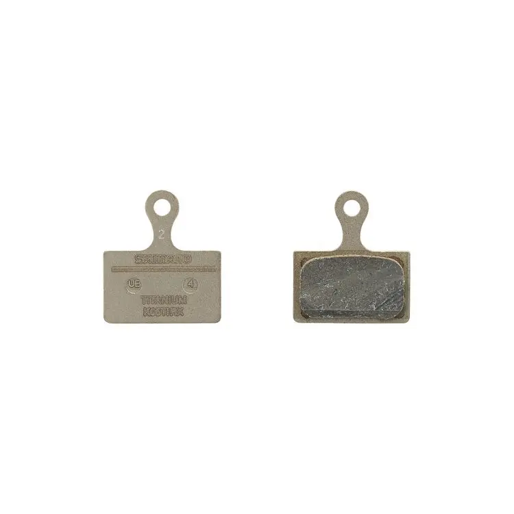 Shimano K05Ti-RX Disc Brake Pad and Spring - Resin | Titanium Back Plate | One Pair