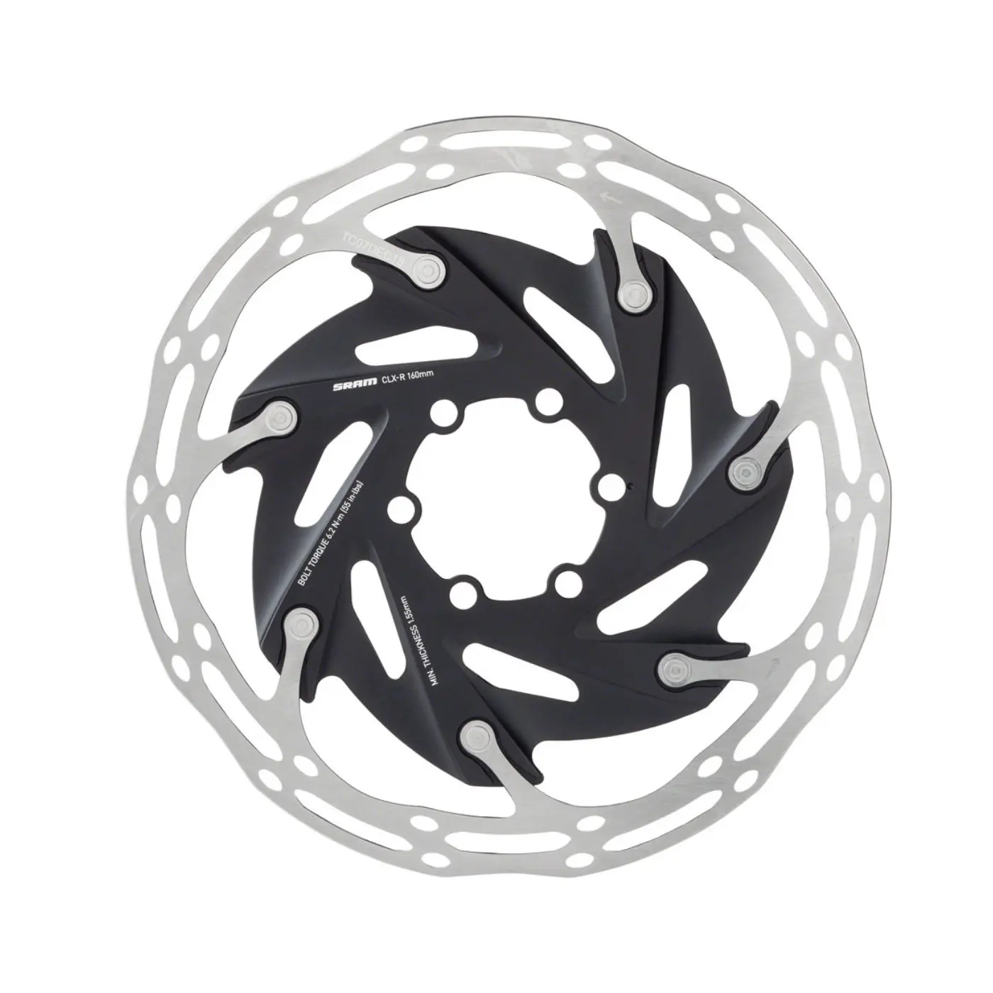 SRAM CenterLine XR Disc Brake Rotor - 160mm | 6-Bolt