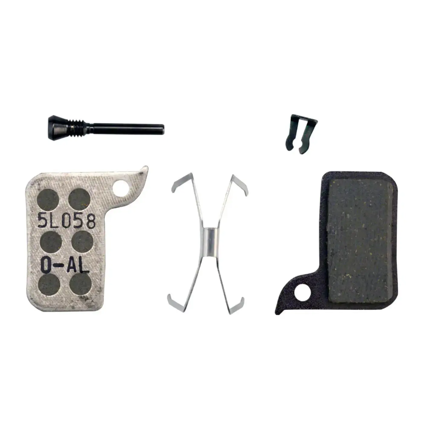 SRAM Disc Brake Pads - Asymmetric | Monoblock | Organic | Aluminum | Quiet/Light