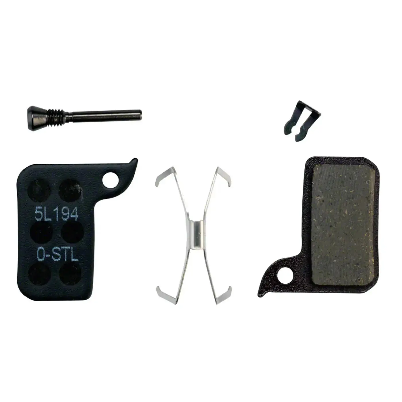 SRAM Disc Brake Pads - Asymmetric | Monoblock | Organic | Steel | Quiet