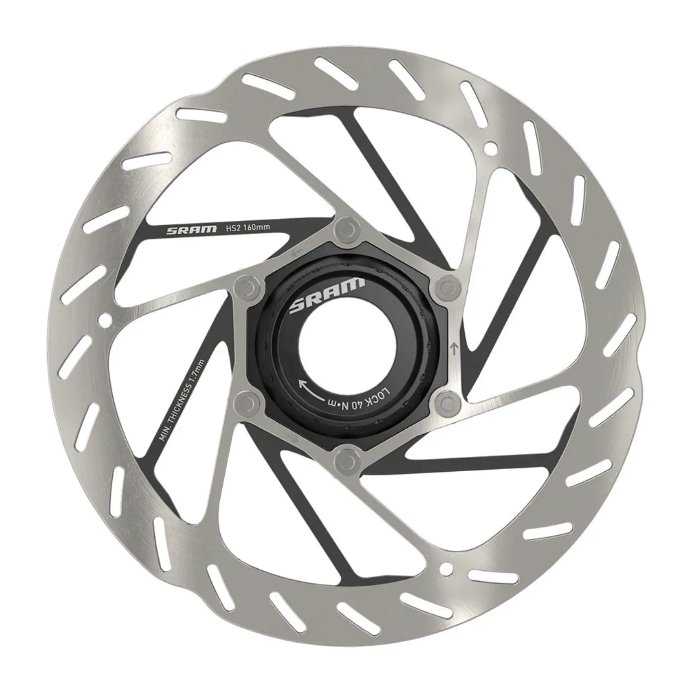 SRAM HS2 Disc Brake Rotor - 160mm | Center Lock