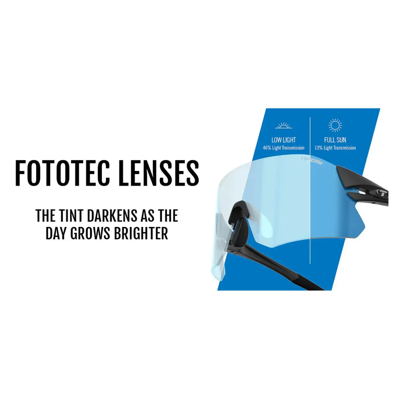 Tifosi Rail Sunglasses - Fototec Lens - Image 2