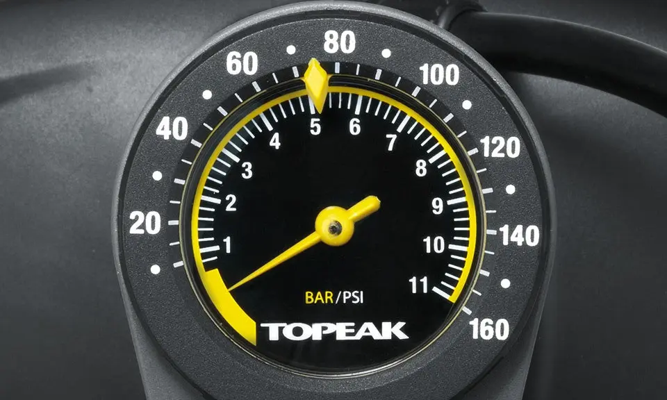 Topeak JoeBlow Max HP Floor Pump - 160psi | Black - Image 5
