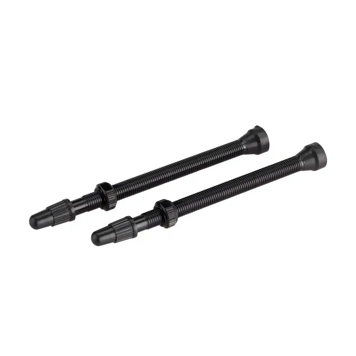 WHISKY No.9 Alloy Tubeless Valves - 80mm | Black