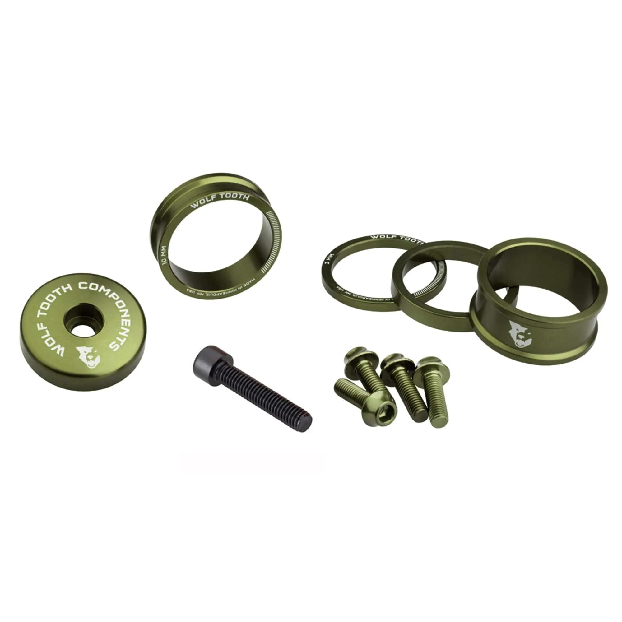 Wolf Tooth Anodized Headset Spacer Kit - Image 5